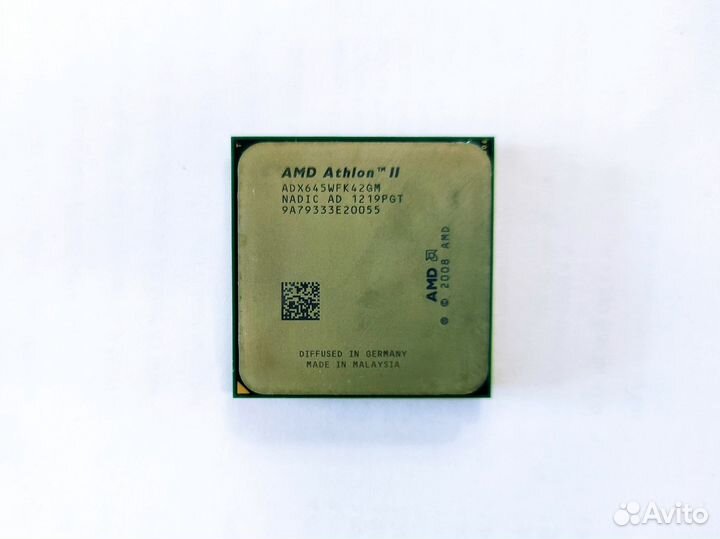 Процессор AMD Athlon II X4 645 sAM3