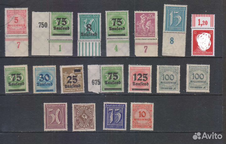 Германия. Старые марки