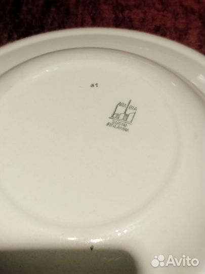 Набор тарелок Arabia. Финляндия