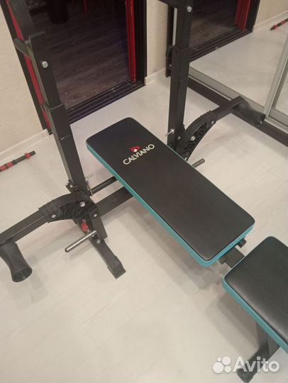 Скамья для жима и пресса складная