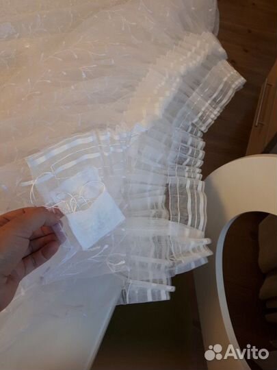 Тюль новая 2,4 на 6м