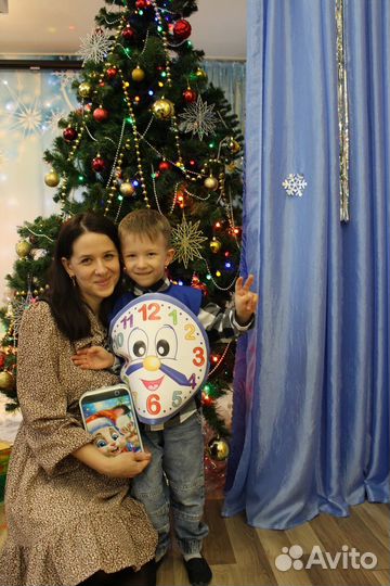 Новогодний костюм часы