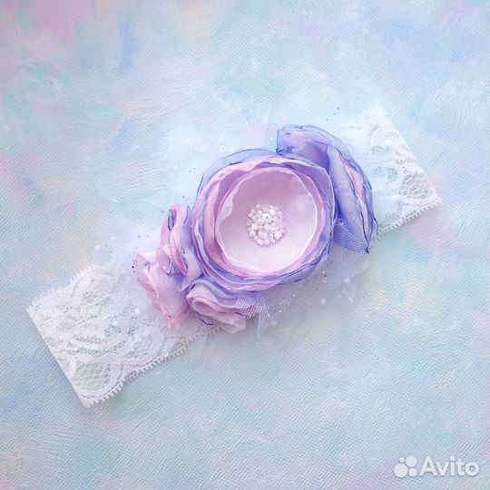 Повязка на голову для девочки