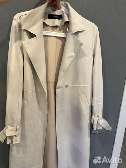 Пальто тренч zara xs