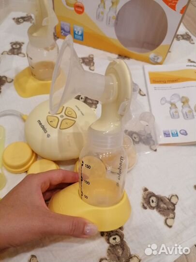 Молокоотсос электрический двойной medela