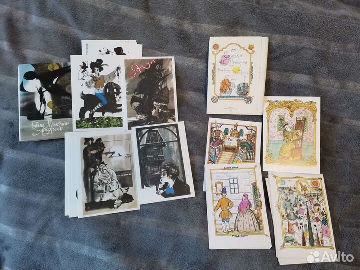 Наборы открыток сказки