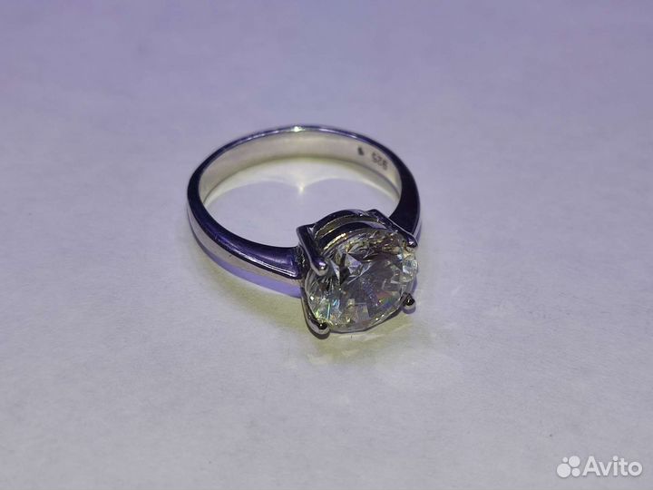 Кольцо серебряное