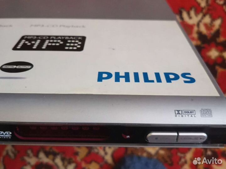 Портативный dvd плеер philips