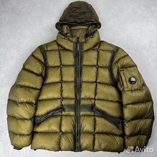 Пуховик CP Company D.D. Shell Down с линзой