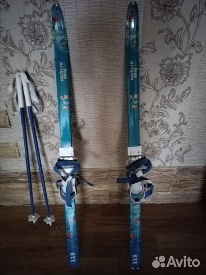 Беговые лыжи детские 110