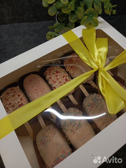 Сладкий подарок кейкпопсы/мини эскимо