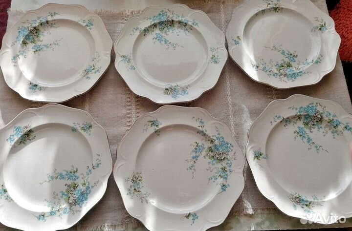 Тарелки песоченская фабрика Брянской губернии