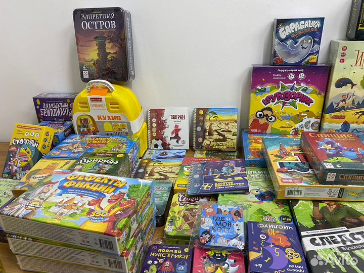 Настольные игры для детей развивающие