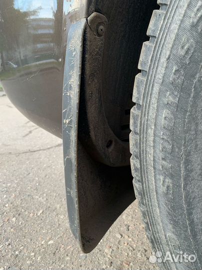 Брызговики Mercedes GLK 2008-2015 (под пороги)