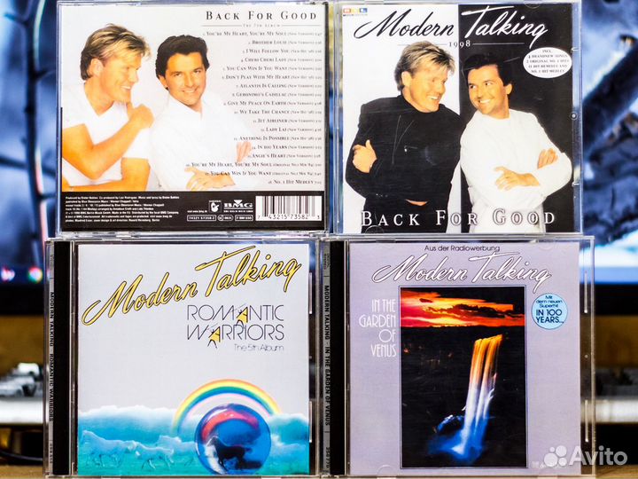 CD диски Modern Talking - 7 Первых альбомов