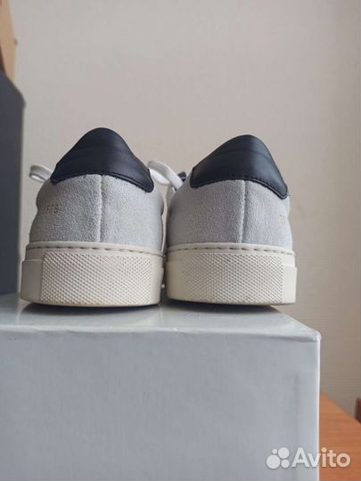 Кеды Common projects retro low in suede white 40