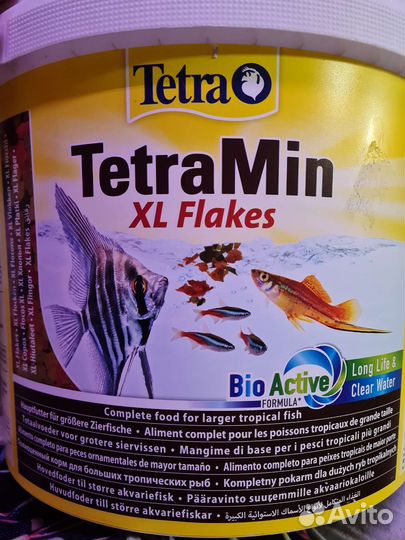 Корм для рыб Tetra хлопья, таблетки, чипсы развес