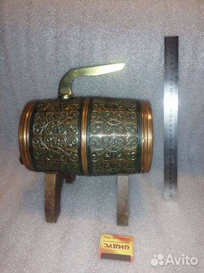 Винный боченок, медь, дерево СССР