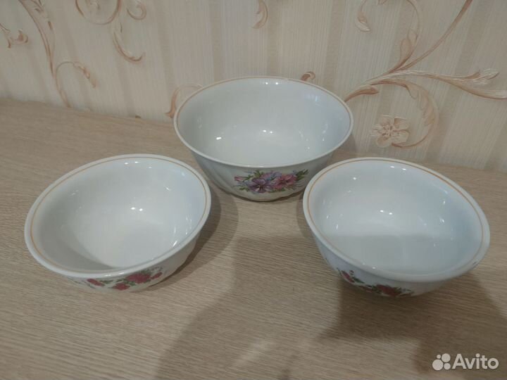 Салатник фарфор СССР