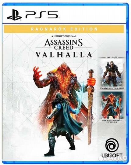 Игра для приставки ps5 - Assassin creed Valhalla