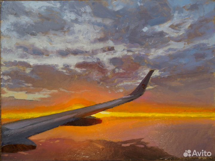 Картина маслом пейзаж