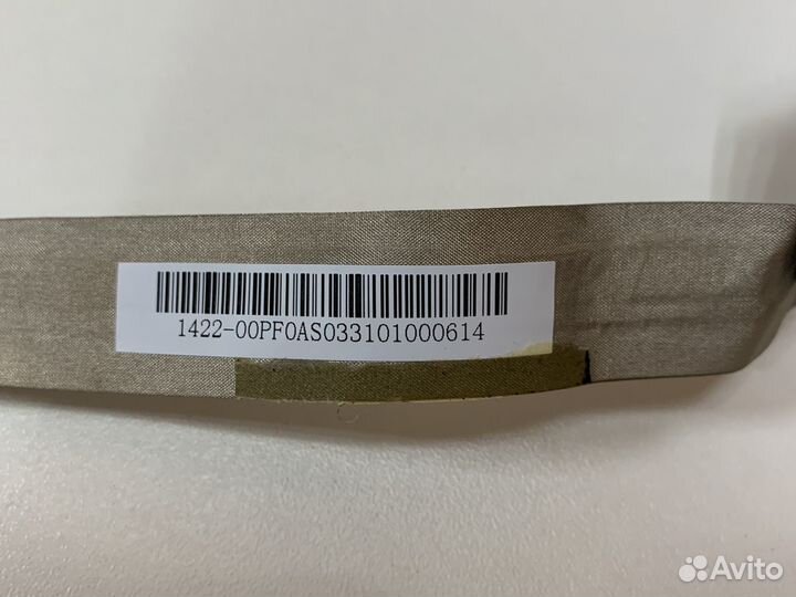 Шлейф матрицы ноутбука asus n71j