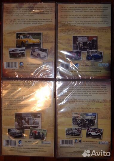 Коллекция DVD: Great British Classic Cars (+обмен)