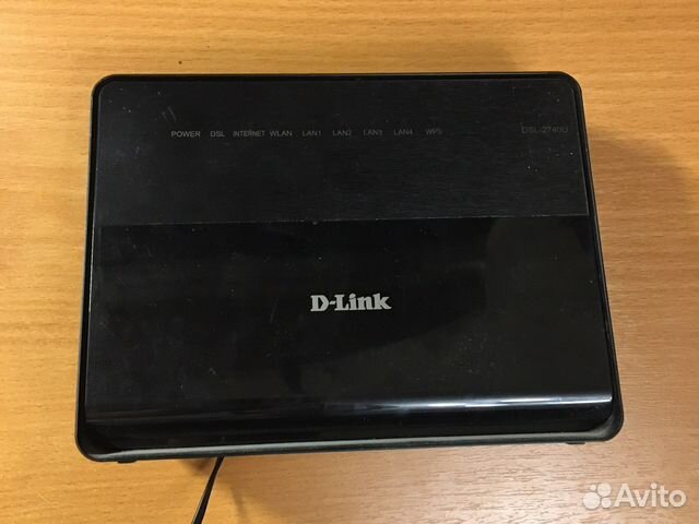 Wifi роутер d-link DSL-2740U