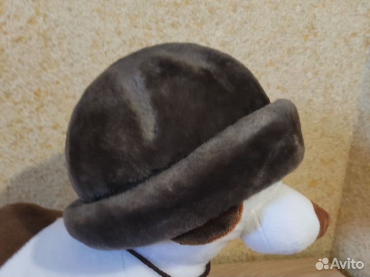 Мутоновая шапка женская