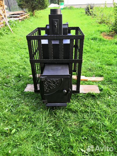 Печь дровяная для бани