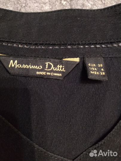 Шелковая блузка Massimo Dutti