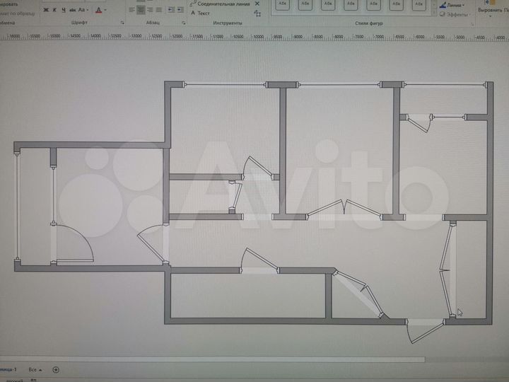 3-к. квартира, 100 м², 9/9 эт.