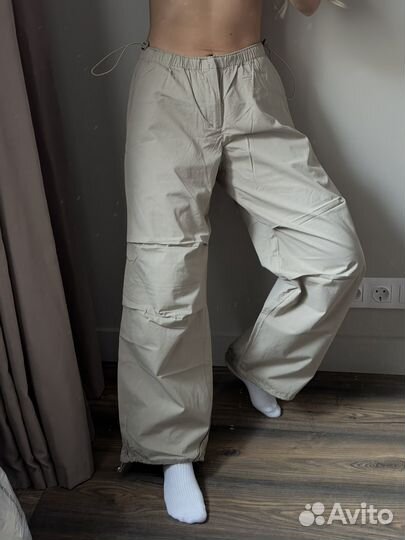 Брюки карго lime