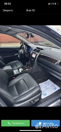 Сиденья toyota camry 50 55