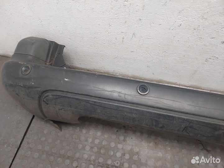 Бампер задний Citroen Berlingo 2012, 2016