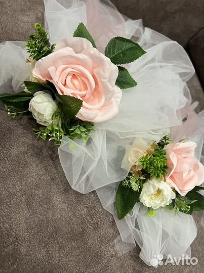 Свадьба украшение на машину