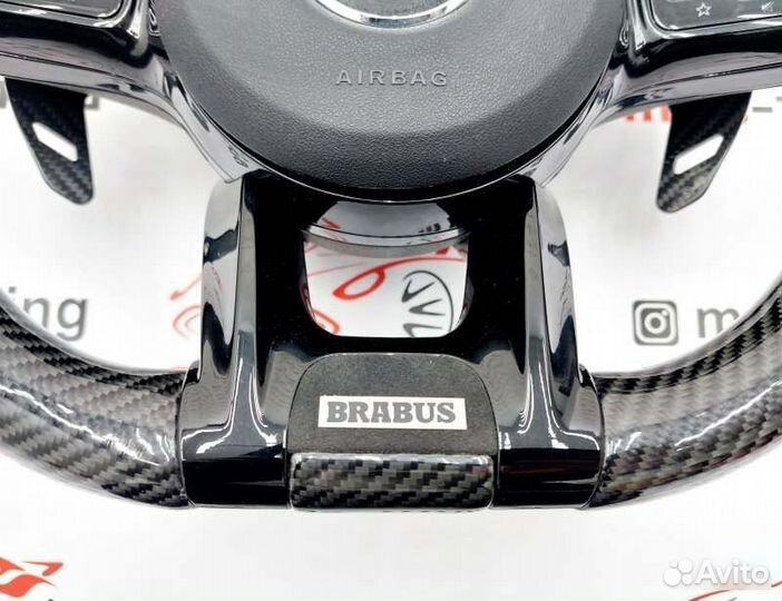 Руль B карбон Mercedes S-class W222 217 coupe купе