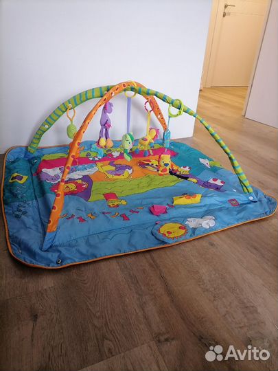 Развивающий коврик Tiny love, Коврик-пазлы, лыжи