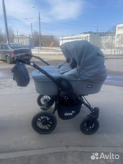 Коляска для двойни 2в 1