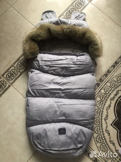 Зимний конверт в коляску