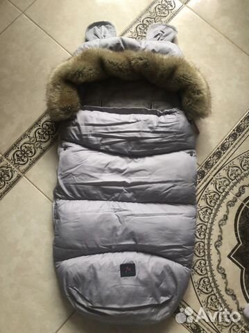 Зимний конверт в коляску