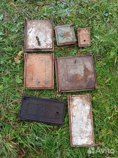 Дверь чугунная для печи бу