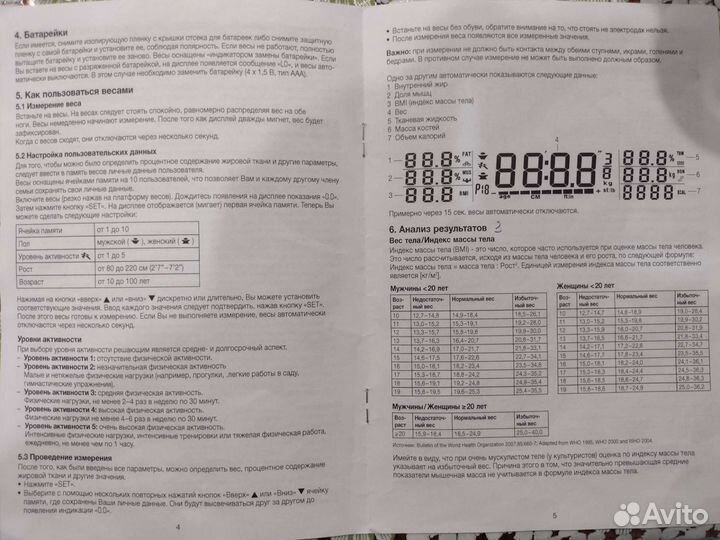 Весы напольные электронные