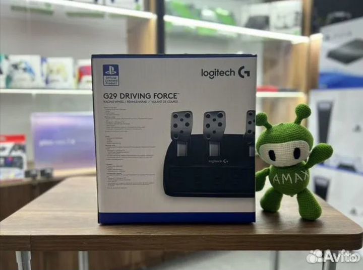 Игровой руль Logitech G29 PS3/PS4/PS5/PC