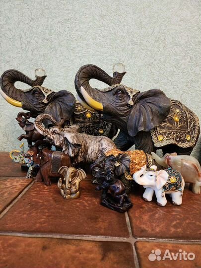 Набор слонов. Слоны коллекция