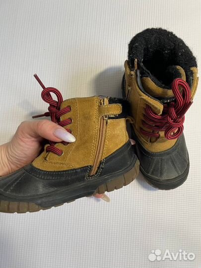 Ботинки демисезонные geox 26 р коричневые