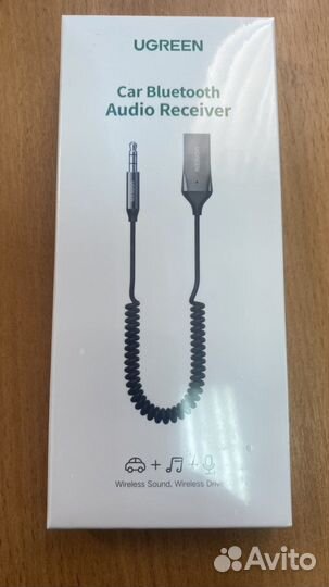 Bluetooth aux адаптер Ugreen в авто