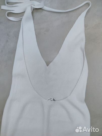 Zara трикотажный комбинезон вязаный