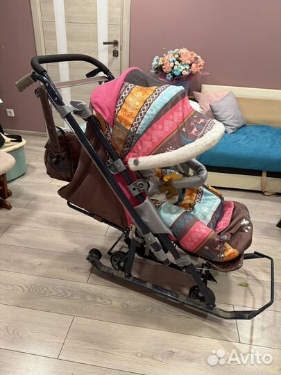 Коляска санки