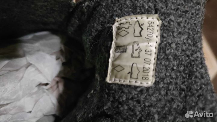 Ботинки подростковые 37 размер